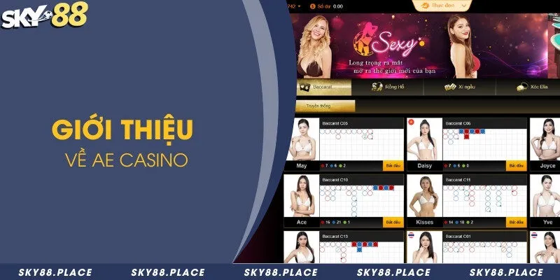 Trải nghiệm AE Casino hôm nay - Nhận quà liền tay 1 Giới thiệu về AE Casino
