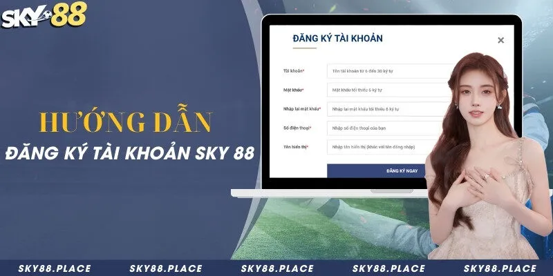SKY88 – Nhà Cái Cá Cược Thể Thao Uy Tín Hàng Đầu 2026 17 Hướng dẫn đăng ký tài khoản Sky 88